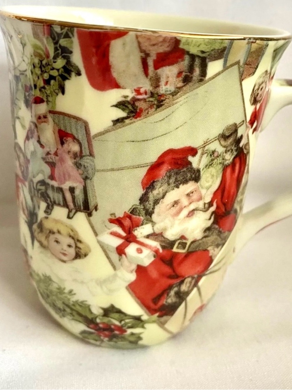 Formalities By Baum Bros Victorian Holiday Collection Mug NWOT